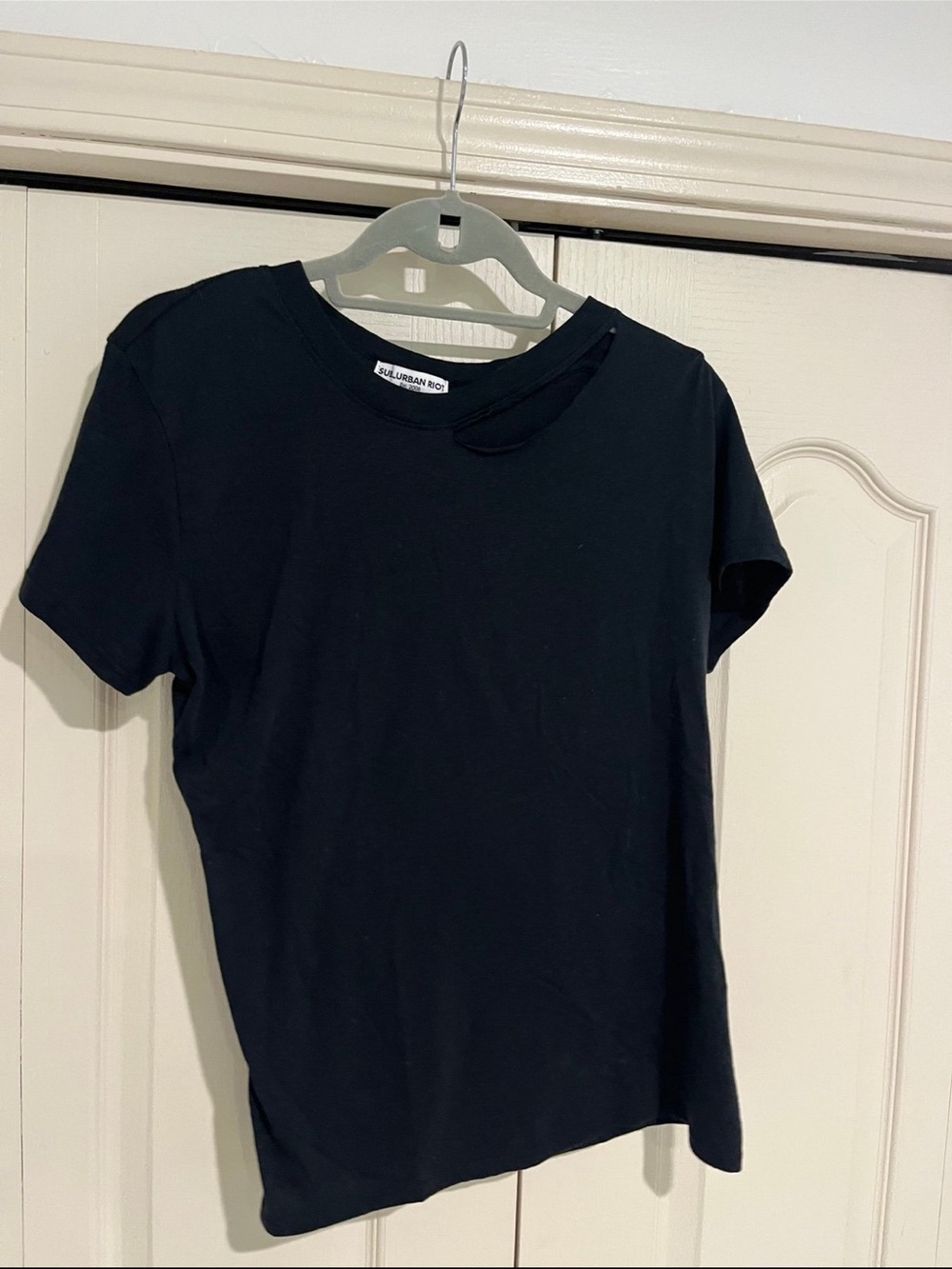 Sub_Urban Riot Black Short Sleeve Crewneck Tee